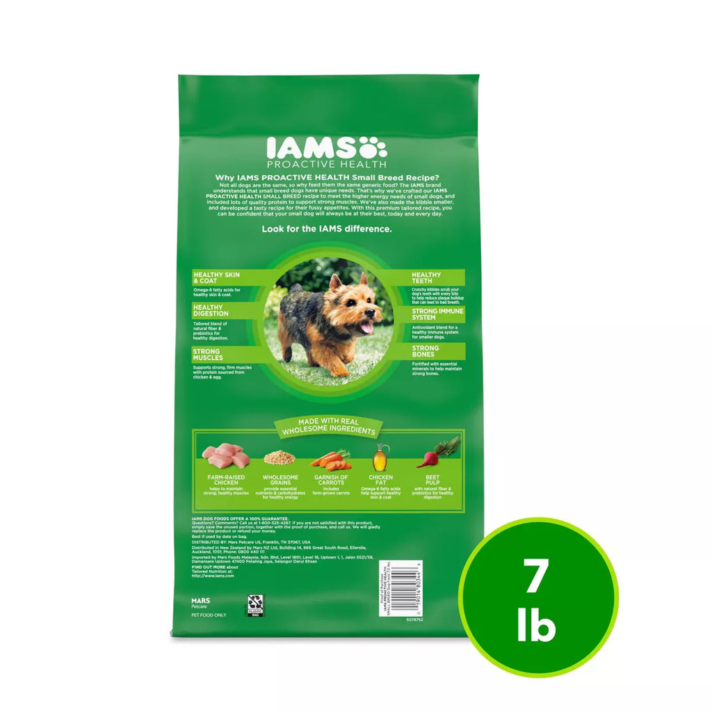 IAMS Proactive Health Chicken and Whole Grains Flavor Small Breed Dry Dog Food