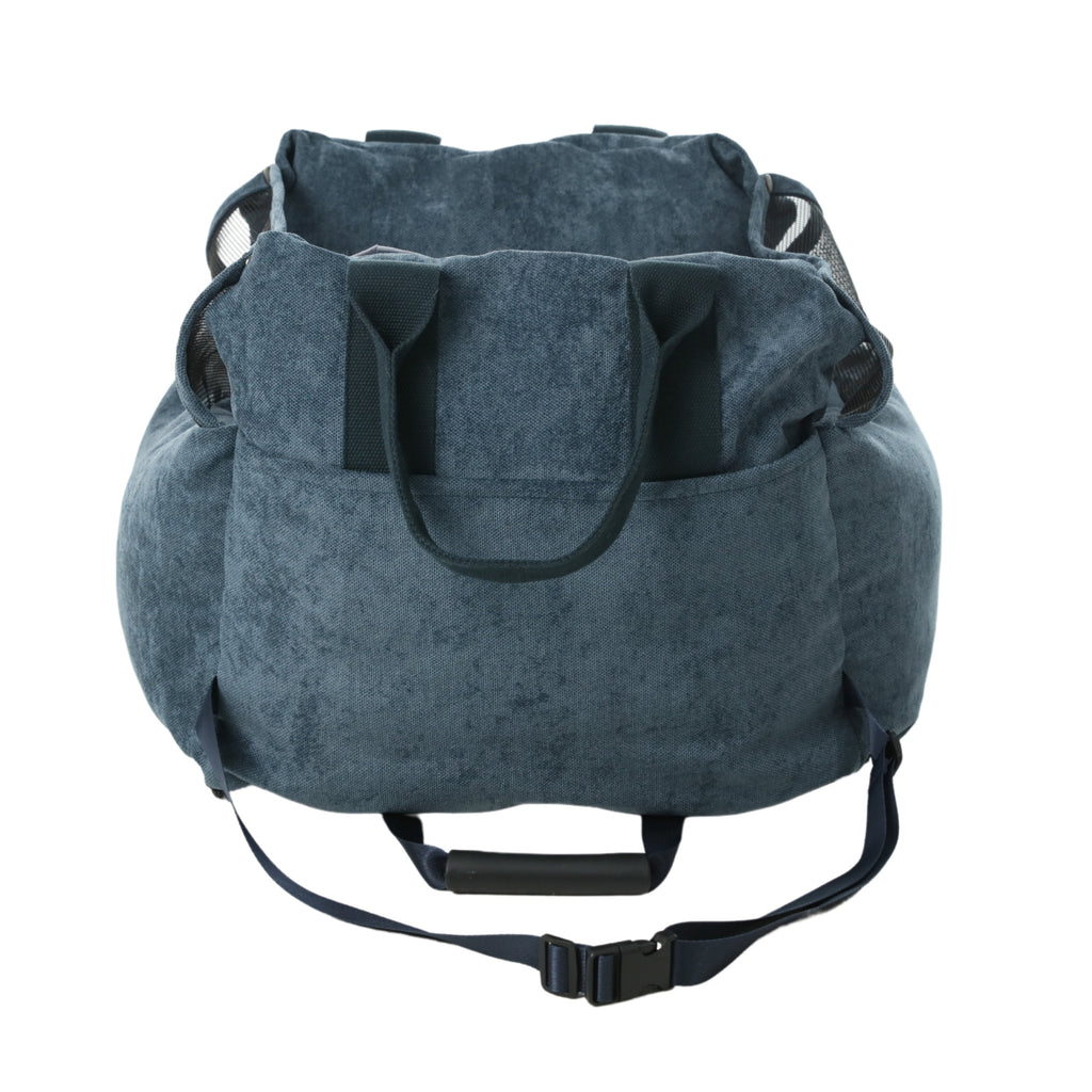 Puff Guard Dog Car Seat - Blue - ThrivingPets