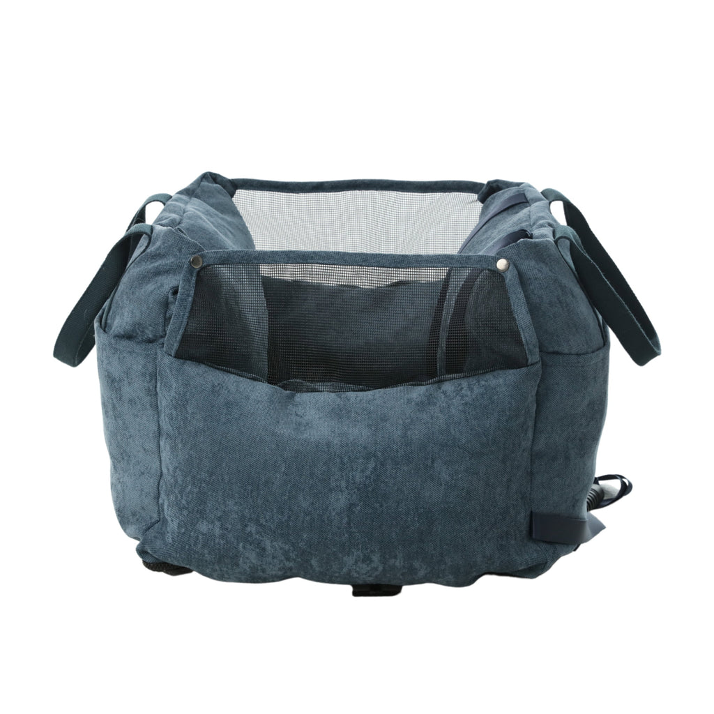Puff Guard Dog Car Seat - Blue - ThrivingPets