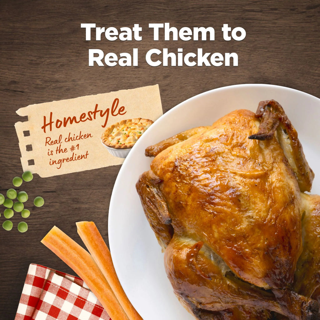 Nudges Homestyle Real Chicken Dog Treats - 16 Oz Bag of Natural Goodness!