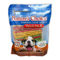 Loving Pets Rawhide Chew Treats for Dogs - Bulk 100 Pack for Endless Chewing Fun!