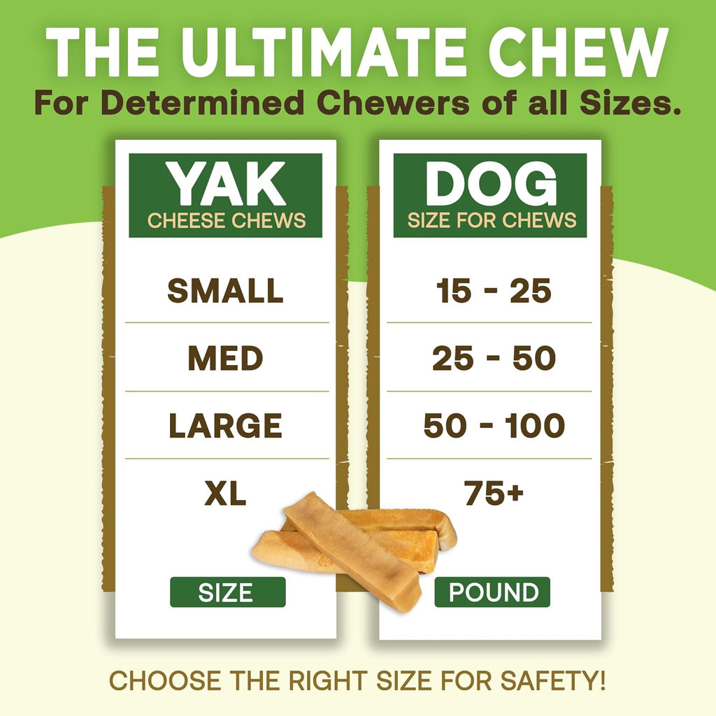 Gold Yak Chews for Small Dogs (4 - 75 sticks) - ThrivingPets