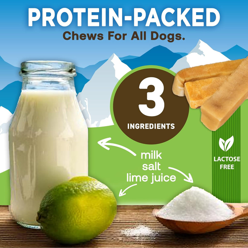 Gold Yak Chews for Small Dogs (4 - 75 sticks) - ThrivingPets