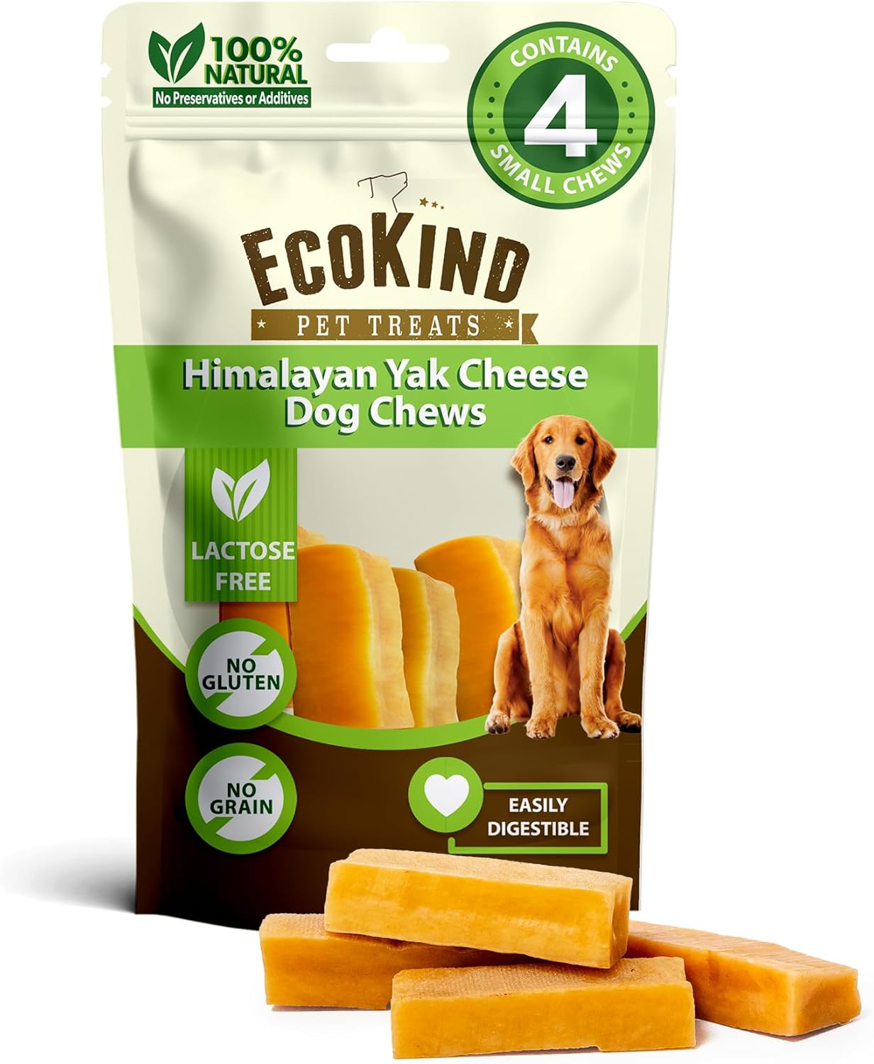 Gold Yak Chews for Small Dogs (4 - 75 sticks) - ThrivingPets