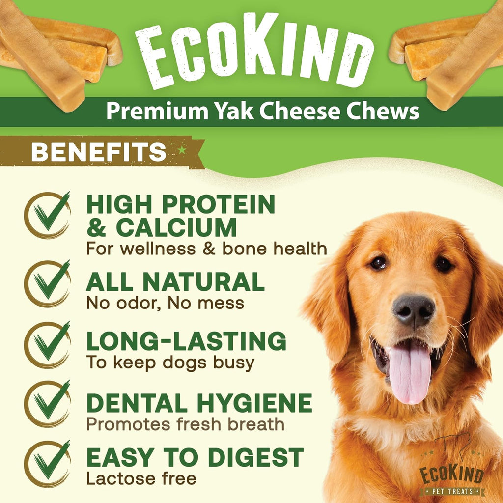 Gold Yak Chews for Small Dogs (4 - 75 sticks) - ThrivingPets