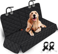 Dog Car Seat Cover, Back Seat Cover for Dogs Pet Car Seat Protector Waterproof Bench Car Seat Cover, Non - Slip Reat Seat Cover Fits Middle Armrest for Most Cars Trucks Suvs - Black - ThrivingPets