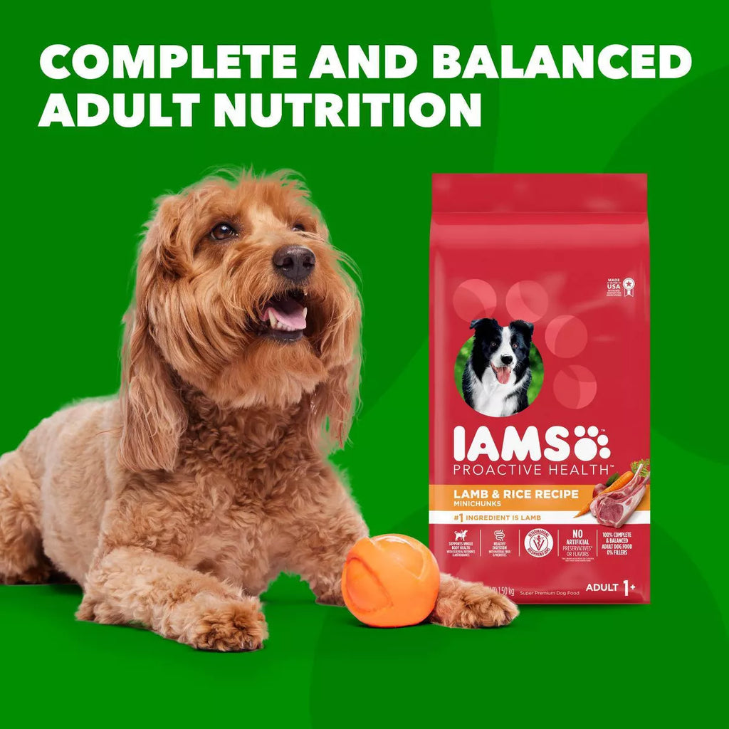 IAMS Proactive Health Minichunks Lamb and Rice Flavor Dry Dog Food