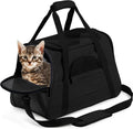 Cat Carrier Dog Carrier for Medium Dogs Dog Travel Crate Soft Slided Collapsible Pet Travel Carrier, Large (20.5" W X 13.5" H X 10" D)