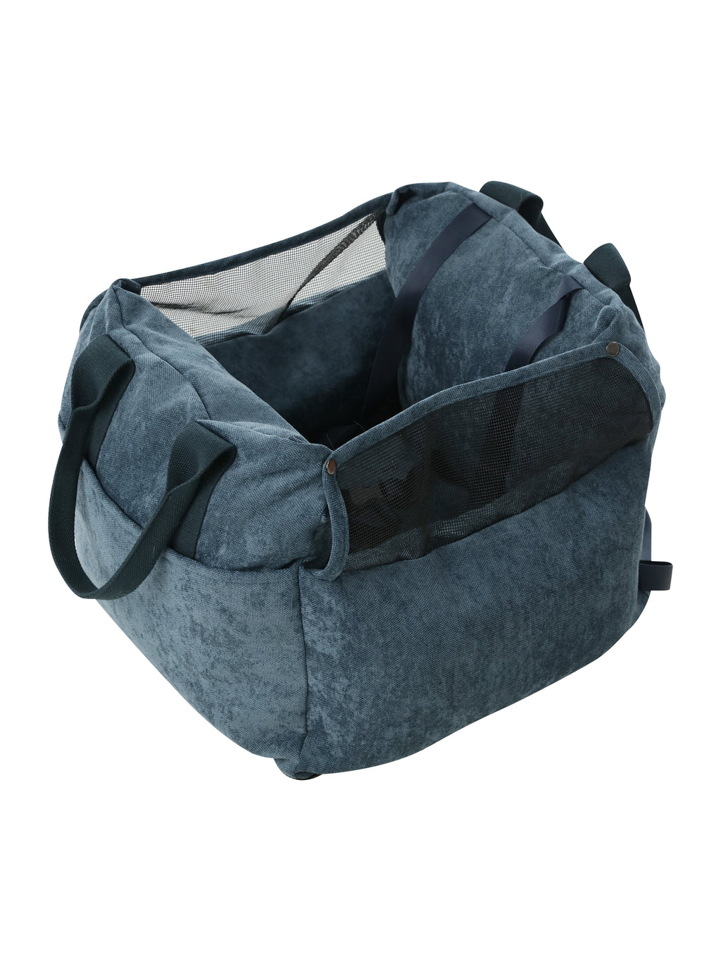 Puff Guard Dog Car Seat - Blue - ThrivingPets