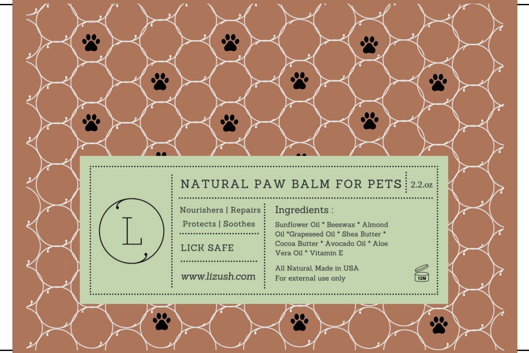 Natural Paw Balm for PETS - ThrivingPets