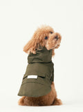 BOWERY RAINCOAT - GREEN - ThrivingPets