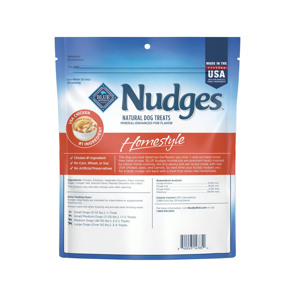 Nudges Homestyle Real Chicken Dog Treats - 16 Oz Bag of Natural Goodness!