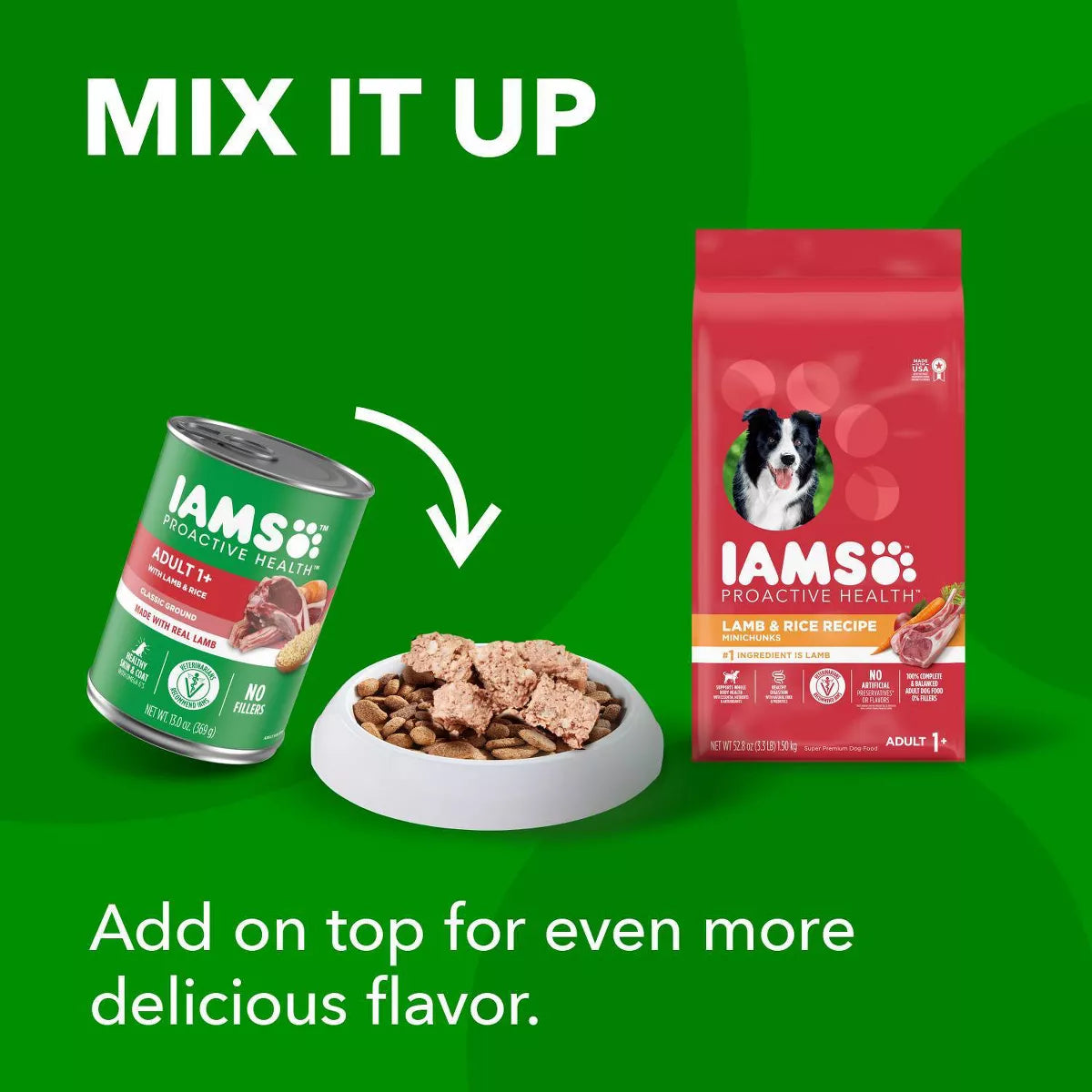 IAMS Proactive Health Minichunks Lamb and Rice Flavor Dry Dog Food